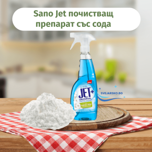 SANO Jet универсален спрей 750 мл - сода син