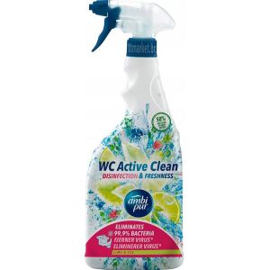 Ambi Pur WC Active Clean почистващ спрей за тоалетна Lime & Ice 