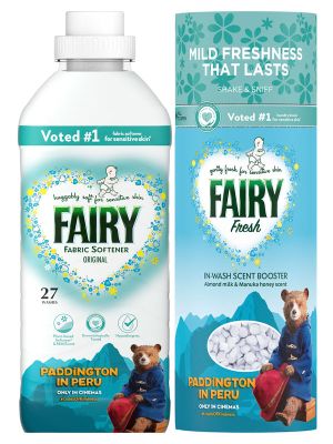 Fairy (Мечето Падингтън) парфюмни перли за пранe 176 гр БАДЕМ