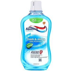 Aquafresh вода за уста 500 мл Fresh Mint