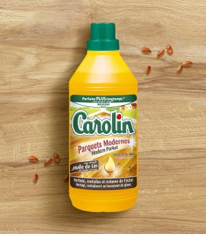 CAROLIN (Франция) препарат грижа за класически старинен паркет, с восък 1 лит.