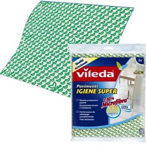 Vileda микрофибърна здрава кърпа за под, пакет 3 бр. - XL (50x45 см)