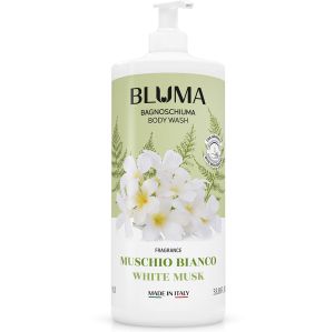 BLUMA душ гел с помпа 1 л. - Бял Мускус