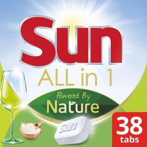 SUN ALL in 1 таблетки за съдомиялна 38 бр