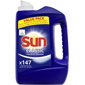 SUN Classic прах за съдомиална 2,5 кг / 147 изм. (на прах)