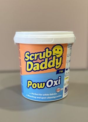 Scrub Daddy Pow Oxi for Whites, прах за премахване за петна, 1 кг
