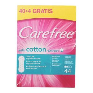 Carefree Normal Cotton ежедневни дамски превръзки 40 + 4