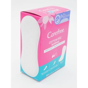 Carefree Normal Cotton ежедневни дамски превръзки 40 + 4