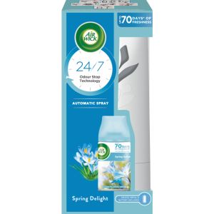 Airwick ароматизатор пълнител 250 мл + машинка - Spring Dellght
