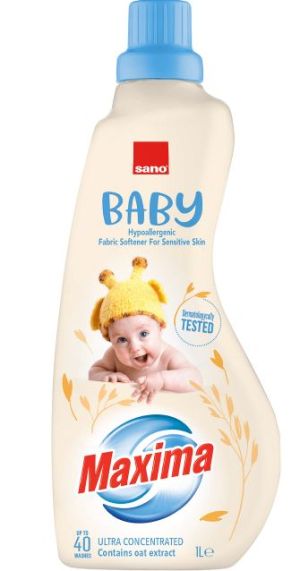 SANO омекотител BABY 1л. - 40 пранета