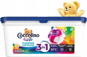 Coccolino 3 в 1 Care капсули за цветно пране 27 бр