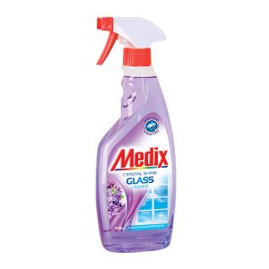 Medix за стъкла и огледала спрей 500 мл. Люляк