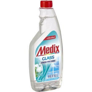 Medix за стъкла и огледала пълнител 500 мл. - Cotton breeze