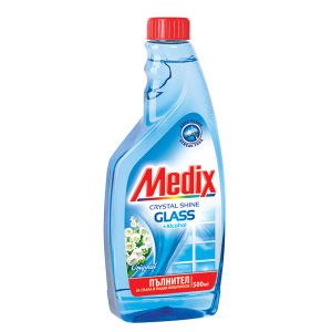 Medix за стъкла и огледала пълнител 500 мл. - Original