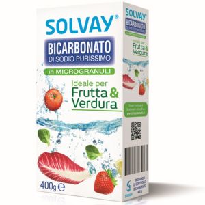 SOLVAY сода за почистване на плодове и зеленчуци 400 гр 