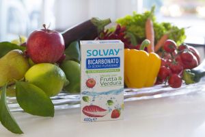 SOLVAY сода за почистване на плодове и зеленчуци 400 гр 