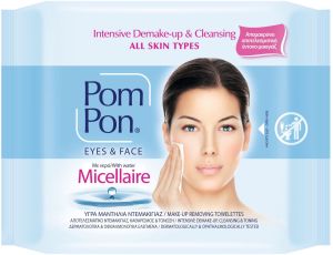 Pom Pon мокри кърпички за премахване на грим - MICELLAIRE