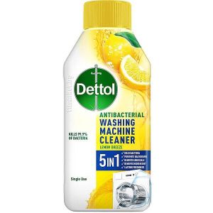 DETTOL 5 в 1 препарат за почистване на перални машини 250 мл - Лимон 