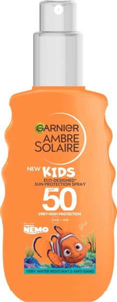 Garnier Ambre Solaire Kids слънцезащитен спрей 150 мл SPF 50 