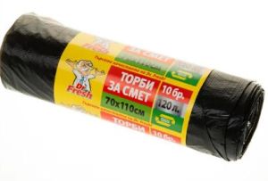 Dr. Fresh чували за смет  10 бр./120л.