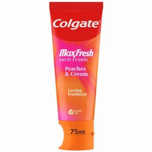 Colgate паста за зъби 75 мл - Праскова (лесно за отваряне капаче)
