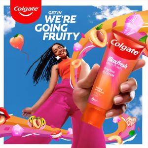 Colgate паста за зъби 75 мл - Праскова (лесно за отваряне капаче)