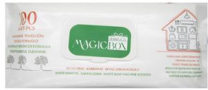 MAGIC BOX универсални мокри почиств. кърпи 100 бр. бял сапун и бор