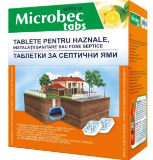 Microbec таблетки септична яма 16 бр.