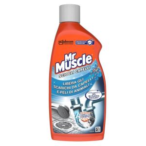 MR MUSCLE - гел за разграждане на косми в канали - 500 мл.