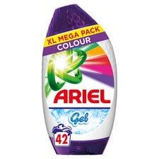 Ariel Gel течен перилен препарат за цветно 1,386/ 42 пр против петна и миризми