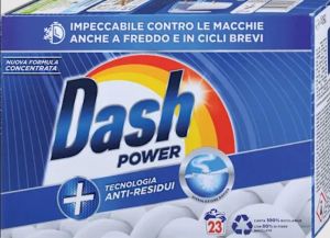 Dash прах за пране кутия - 1,150 кг, 23 пранета 