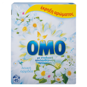 OMO универсален прах за пране 2,52 кг / 45 пранета - Орхидея 