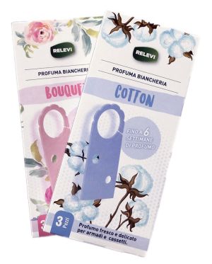 RELEVI ароматизатор за гардероб 3бр - аромат Cotton