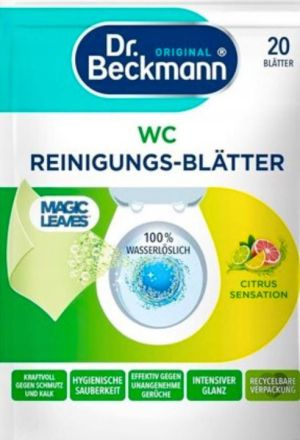 Dr. Beckmann разтворими листчета за WC 20 броя - Citrus