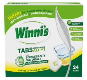Winnis ЕКО таблетки за съдомиялна, всичко в едно 24 бр.