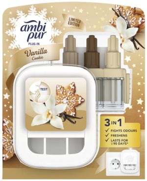 Ambi Pur Febreze 3volution електрическа машинка + пълнител Ванилени бисквитки