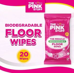STAR DROPS THE PINK STUFF мокри кърпи за под 20 броя