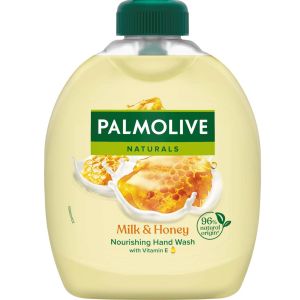 Palmolive течен сапун пълнител 300 мл - мед и мляко
