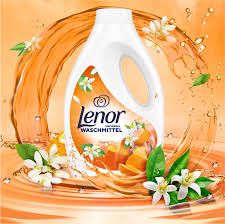 LENOR течен перилен препарат 1 л, 20 пранета Портокалов цвят и праскова