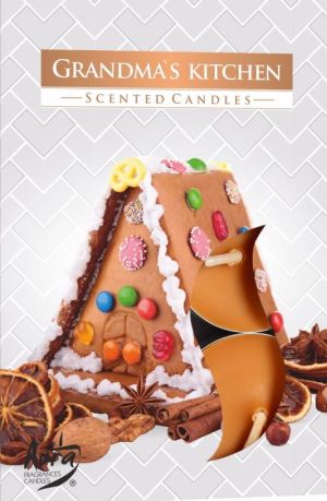AURA ароматизирани чаени свещи 6 броя, Кухнята на баба