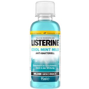 Listerine вода за уста 95 мл. - Антибактериална Cool Mint