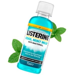 Listerine вода за уста 95 мл. - Антибактериална Cool Mint