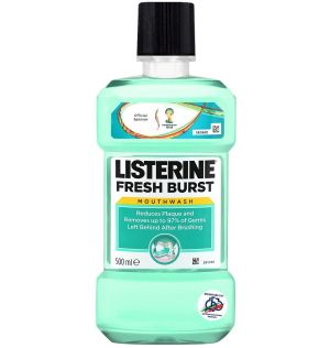 Listerine вода за уста 500 мл. - Fresh Burst