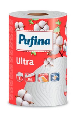 Кухненска хартия PUFINA Ultra 1 ролка 