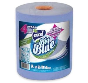 Кухненска хартия EXCEL Big Blue 1 ролка XXL размер, 2 килограма