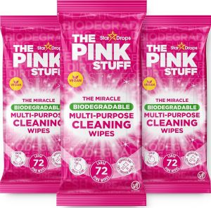 STAR DROPS THE PINK STUFF мокри кърпи универсални - 72 броя