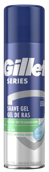 GILLETTE гел за бръснене Сензитив с Алое Вера 200 мл 