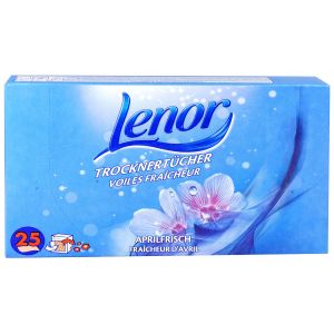 LENOR кърпички сушилня/гардероб 25 броя - сини