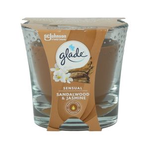 Glade ароматизираща свещ 129 гр - Sandaalwood & Jasmine