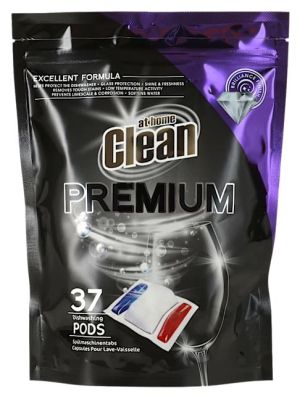  At Home Clean Premium - таблетки за съдомиялна 37 броя 